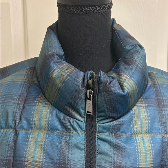 Pendleton down puffer jacket with 650-fill power, Blue, Green, Size XXL/TTG - Picture 3 of 13